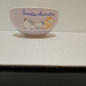 Sanrio Characters Pink Bowls set of 2